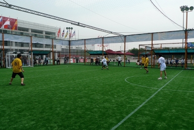 唐山移动式街式足球场地设施